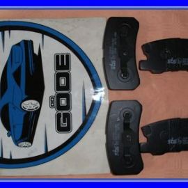 Brzdové destičky zadní náprava Dodge Caliber