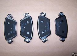 Brzdové destičky zadní náprava všechny Ford Mondeo od roku výroby: 2000-04