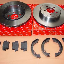 Brzdná sada komplet zadní větrané kotouče Chrysler 300C