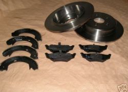 Brzdná sada zadní náprava komplet Chrysler Sebring 2001