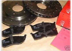 Brzdná sada přední náprava 'děrované kotouče' Chrysler Voyager GS 96-