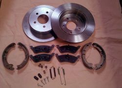 Brzdná sada zadní náprava Chrysler Voyager od rv 2001