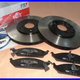 Brzdná sada přední náprava 280mm Chrysler Stratus