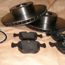 Brzdové kotúče + platničky predné BMW E38 len 740i