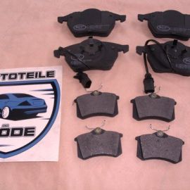 Brzdové destičky přední + zadní Audi A6 od rv 1997-2005