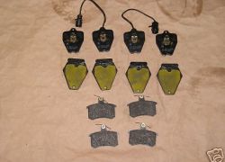 Brzdové destičky přední + zadní Audi A8 od 1994-1998