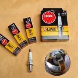 Zapalovací svíčky 4 kusy, Audi A8 od do: 94 BKUR6ET-10 V-Line 24