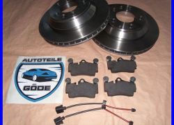 Brzdové kotouče + destičky zadní Porsche Cayenne, VW Touareg, Audi Q7