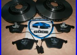 Brzdové kotouče přední + destičky přední Audi A6 4F2 od rv 2004-2011