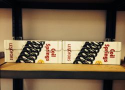 2x pružiny zadní Alfa Romeo 156 Sportwagon