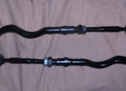 2x spojovací tyč přední BMW E46 XI, XD, 4WD Modely