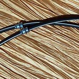 2x brzdová hadice zadní náprava BMW E46