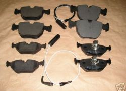 Brzdové destičky přední + zadní se snímačem BMW E39 530d, 535i, 540i, M5