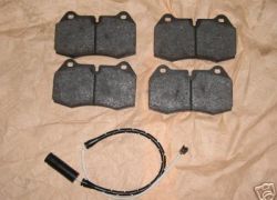 Brzdové destičky přední náprava BMW E38