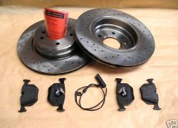 Brzdná sada zadní náprava sportovní na BMW E38