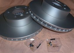 Brzdové kotouče High Carbon přední náprava BMW E65 + E66