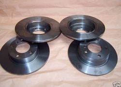 Brzdové kotouče přední + zadní nevětrané BMW E36