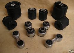 Velká sada ramen a silentbloků zadní náprava BMW E34 + E32
