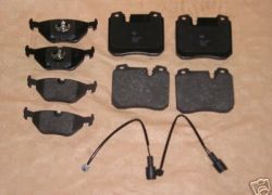 Brzdové destičky přední + zadní se snímačem BMW E32 750i