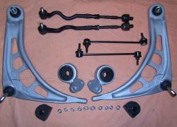 Největší sada ramen 10-dílná přední náprava BMW E46