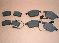 Brzdové platničky predné + zadné VW Sharan od r.v. 04.2000