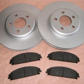 Brzdové kotúče High Carbon predné + platničky predné Chrysler 300C od r.v. 09.2004