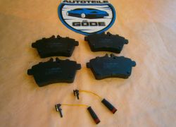 Brzdové platničky predné so snímačom Mercedes-Benz A-klasse W169