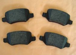 Brzdové platničky zadné Mercedes-Benz A-klasse W168, W169