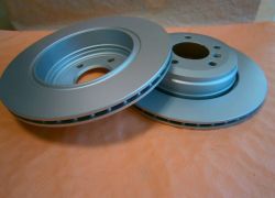 2x brzdové kotúče zadné lakované istené BMW E60 + E61