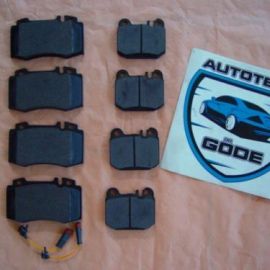 Brzdové platničky predné + zadné Mercedes ML W163 od r.v. 2000