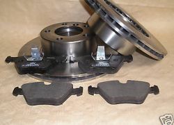 Brzdové kotúče predné 324mm + platničky predné BMW E39 od 530d