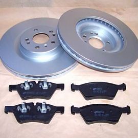 Brzdové kotúče predné 350mm + platničky predné Mercedes ML W164