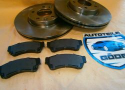 Brzdové kotúče + platničky predné Mazda 6 od r.v. 2007