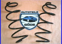 2x pružiny predné VW Polo, 9N
