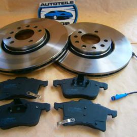 Brzdové kotúče + brzdové platničky predné Opel Zafira B