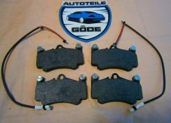 Brzdové platničky predné so snímačom Porsche 911 Typ 996