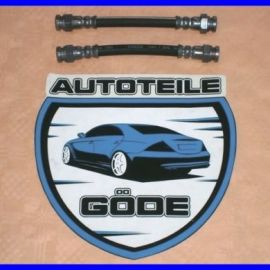 2x brzdová hadica zadná VW Golf III od r.v. 10.1991
