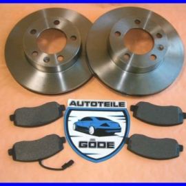 Brzdové kotúče + platničky predná náprava Opel Movano B