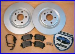 Brzdná sada zadná náprava Audi A8 4H od r.v. 11.2009