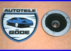 Uloženie tlmiča predné BMW X3 E83