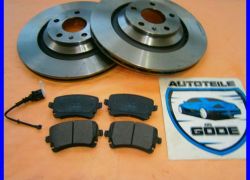 Brzdná sada zadná náprava Audi A6 4F2 od: 2004-2011