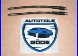 2x brzdová hadica predná Peugeot 206