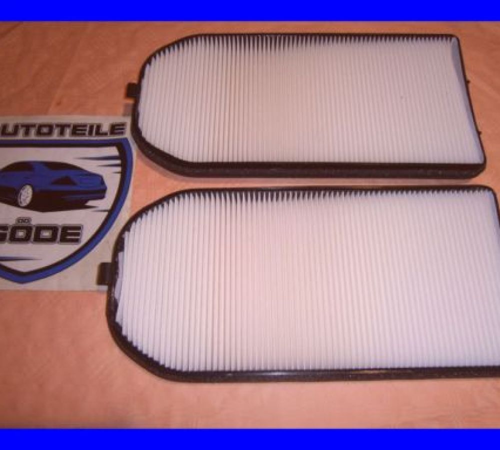 2x peľový filter, kabínový filter BMW E38