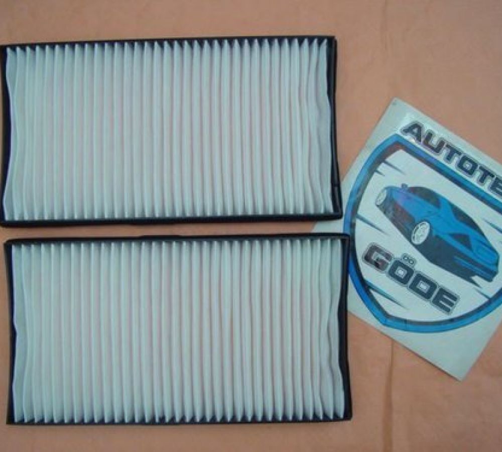 2x peľový filter s aktívnym uhlím BMW E60/E61