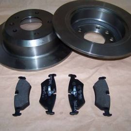 Brzdná sada zadná Jaguar XJ+Daimler od r.v. 89