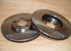 2x Brzdové kotúče predné Jaguar XJ 8 od r.v. 05.2003