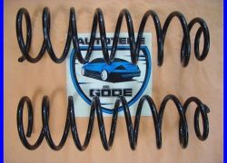 2x pružiny zadné Saab 9-5 od r.v. 10.1998 s reg. svetlej výšky