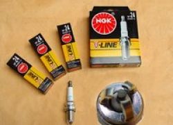 Zapaľovacie sviečky 4 kusy, Audi A8 od do:94 BKUR6ET-10 V-Line 24