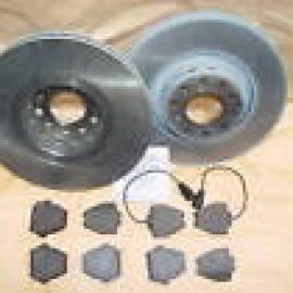 Brzdové kotúče predné  Brembo + brzdové platničky Audi A8