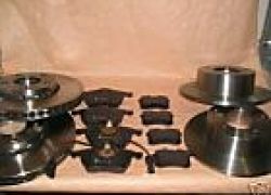 Brzdná sada komplet Audi A6 predná + zadná 320mm + 255mm